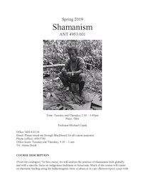 Cepek syllabus shamanism 2019