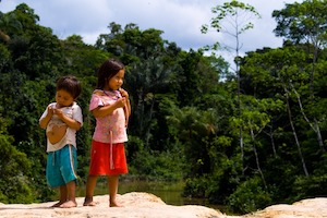 Matses children