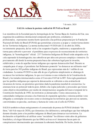 PIAC ESP Carta Funai 7maio 2020