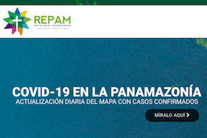 COVID-19 en la Panamazonía – mapa de casos confirmados (5-17-20)