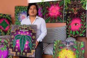 artista shipibo covid