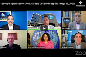 La Organización Panamericana de la Salud advierte sobre el riesgo que representa el Covid-19 para las comunidades que habitan la Amazonia (19-5-20)