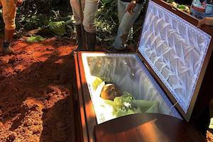 Marco Fidel Santi Gualinga, de 81 años, primera víctima mortal de coronavirus, en Sarayaku (6-19-20)
