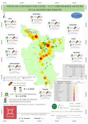 Una pandemia que crece - Los datos oficiales (6-22-20)
