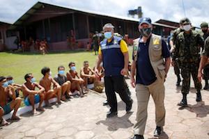 Indigenous leaders angry about coronavirus risk from Brazilian military visit (7-3-20)