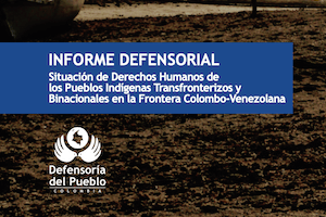 Informe defensional frontera colombo-venezolana